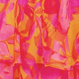 Harlow Chiffon Mini Dress - Pink Floral