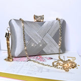 Zion Clutch - Silver