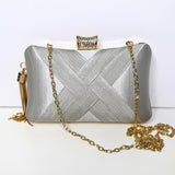 Zion Clutch - Silver