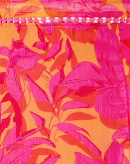 Isadora Maxi Dress - Pink Print