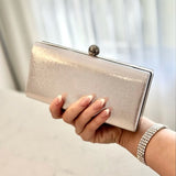 London Clutch - Silver