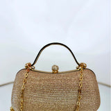 Luna Clutch Gold