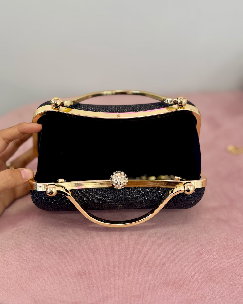Luna Clutch Black