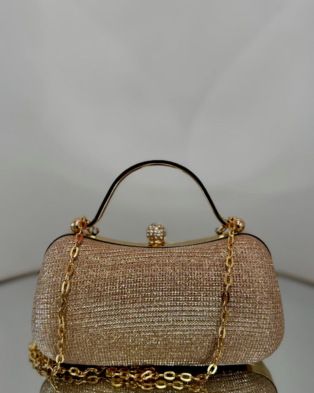 Luna Clutch Gold
