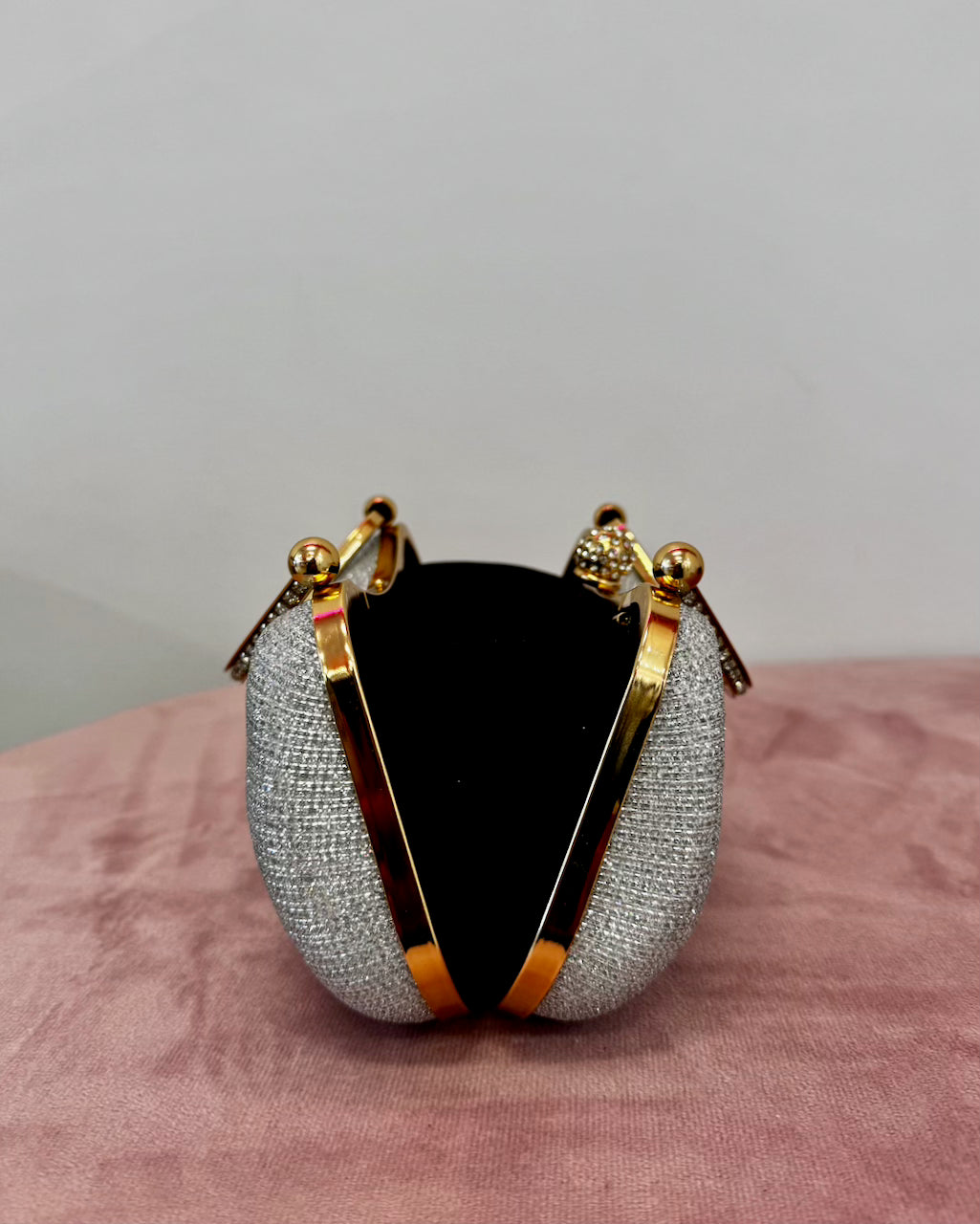 Luna Clutch Silver