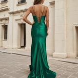 Nicolla Corset Gown - Green