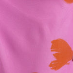 Seraphine Maxi Dress Orange/Pink Fabric Swatch