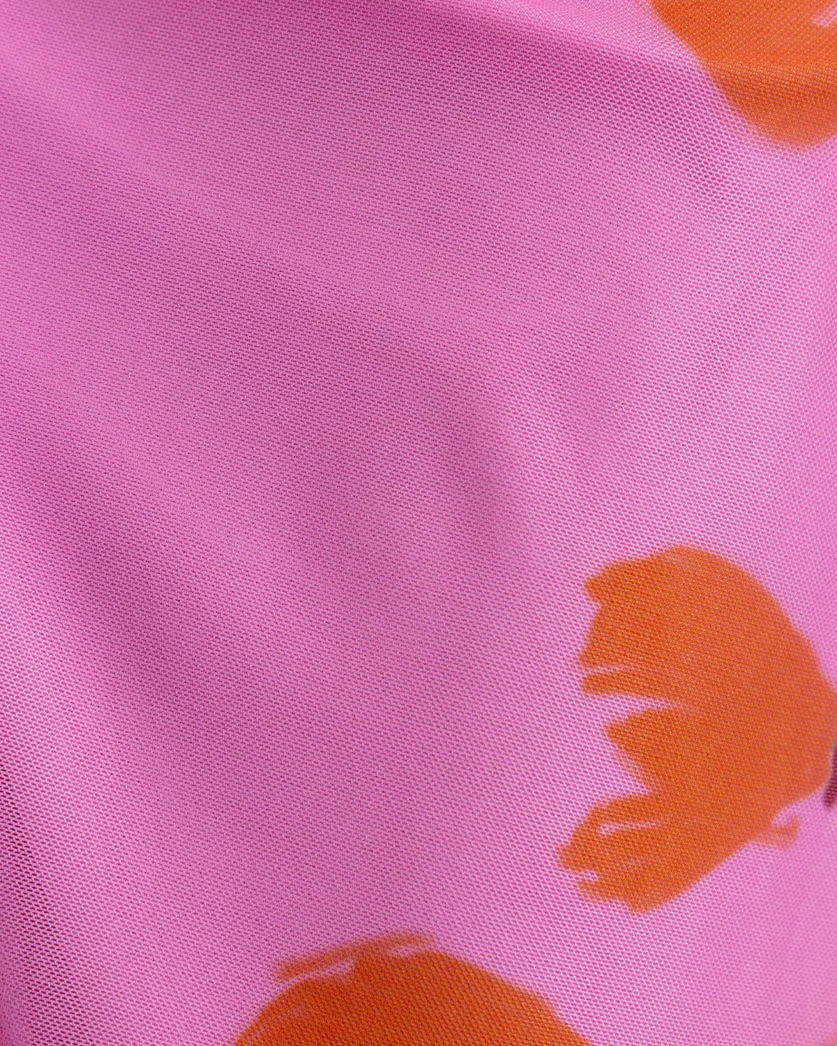 Seraphine Maxi Dress Orange/Pink Fabric Swatch