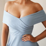 Britt Mini Dress - Baby Blue
