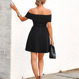 Britt Mini Dress - Black