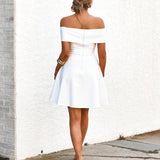 Britt Mini Dress - White