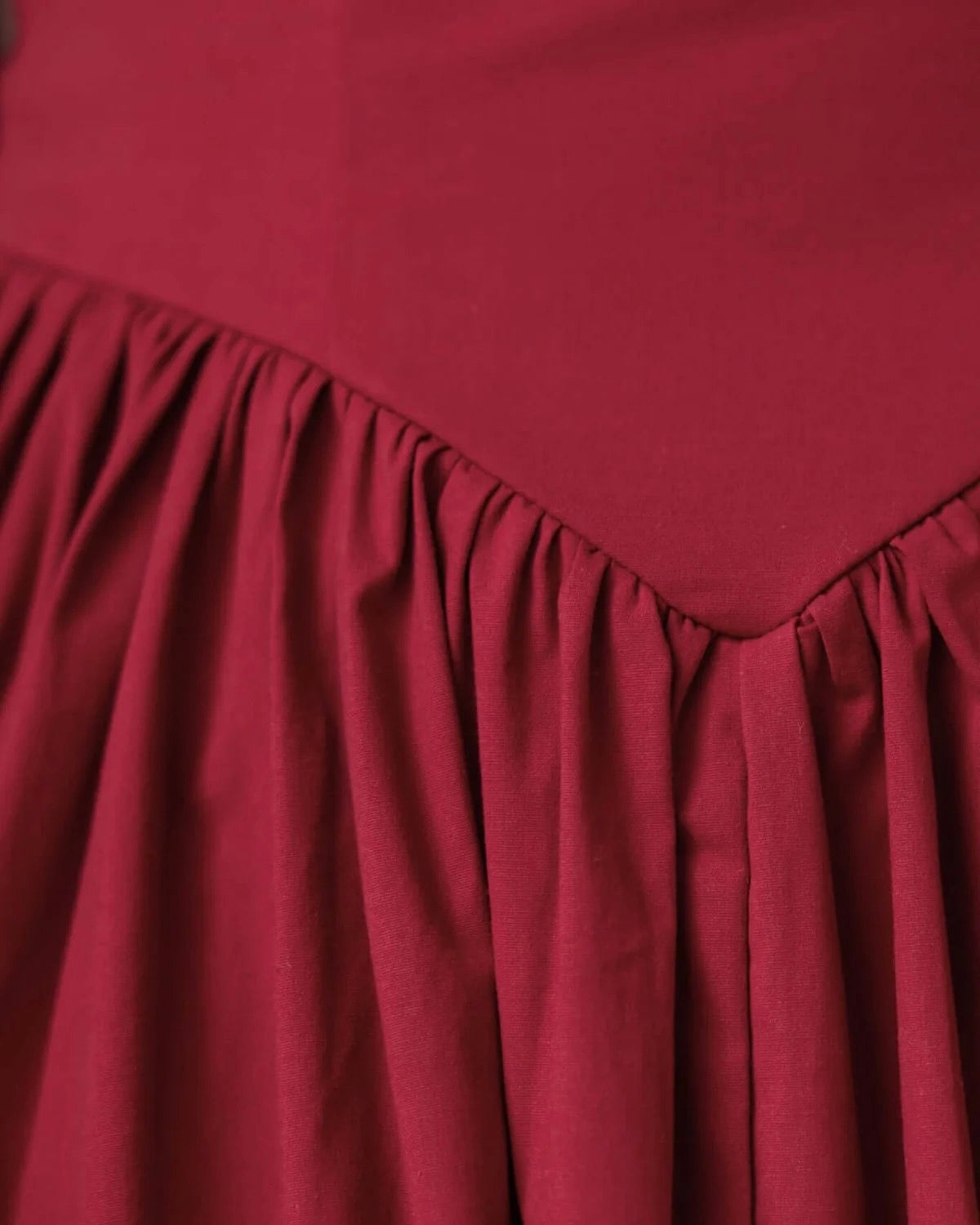 Thea Midi Dress Wine Fabric
