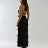 Calliope Maxi Skirt - Black