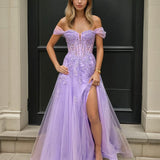 liliane lilac front tulle ball gown