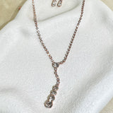 Marilyn Jewellery Set - Rose Gold