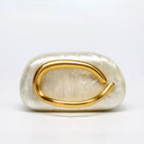Oceana Clutch Gold Front