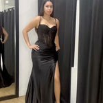 Morgana Corset Formal Gown Black Video
