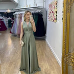 Kirsty Multi Wrap Dress - Sage