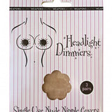 Headlight Dimmers - Nude Flower