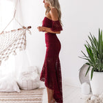 Celine Lace Set - Wine - Miss Runway Boutique