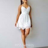 Aurelia Lace Dress - White