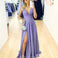 Ava Glitter Gown - Violet