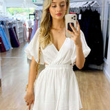 Blanca Mini Dress - White