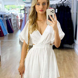Blanca Mini Dress - White