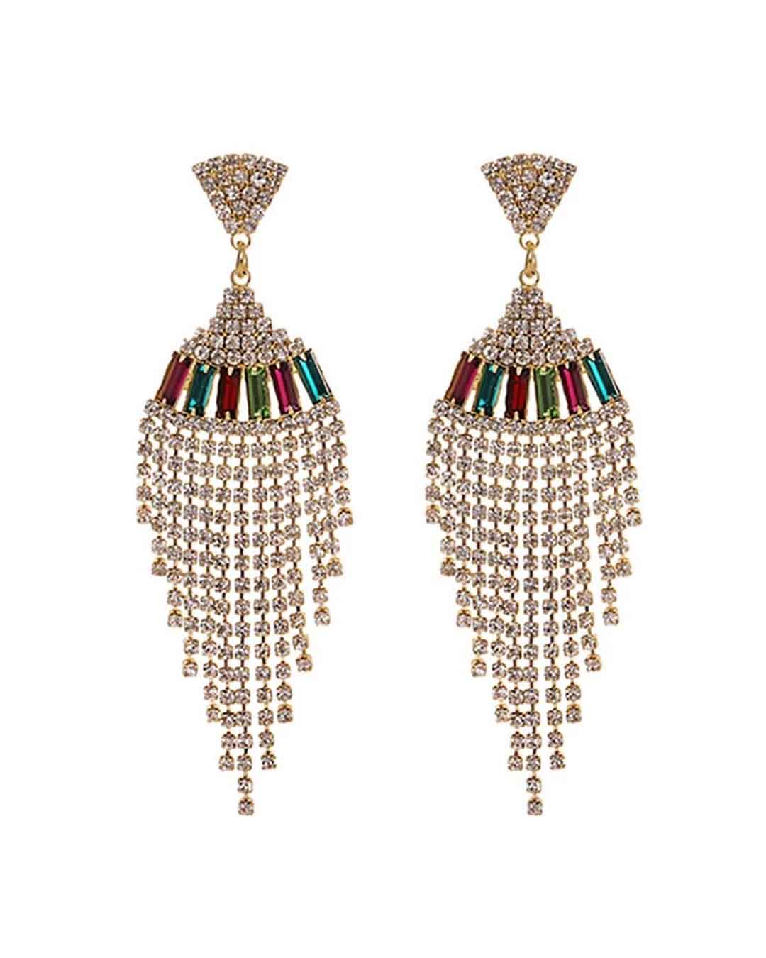 Carla Diamante Earrings - Multi