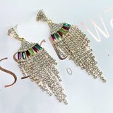 Carla Diamante Earrings - Multi