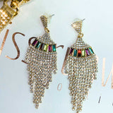 Carla Diamante Earrings - Multi