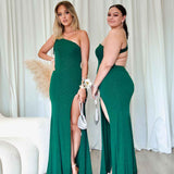 Carmela Glitter Gown - Emerald