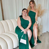 Carmela Glitter Gown - Emerald