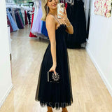 Carrie Midi Dress - Black