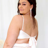 Cordelia Satin Top - Oyster