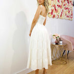 Dominique Maxi Dress - White