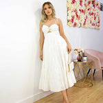 Dominique Maxi Dress - White