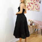 Dominique Maxi Dress - Black