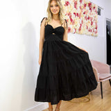 Dominique Maxi Dress - Black