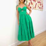 Dominique Maxi Dress - Green