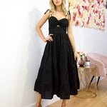 Dominique Maxi Dress - Black