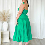 Dominique Maxi Dress - Green