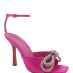 Elarni Diamante Heels - Fuschia