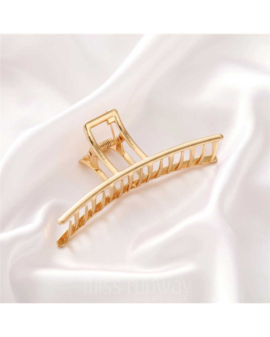 Ella Hair Claw Clip - Gold