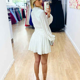 Florence Mini Dress - White
