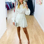 Florence Mini Dress - White
