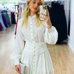 Florence Mini Dress - White