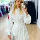 Florence Mini Dress - White