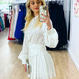 Florence Mini Dress - White