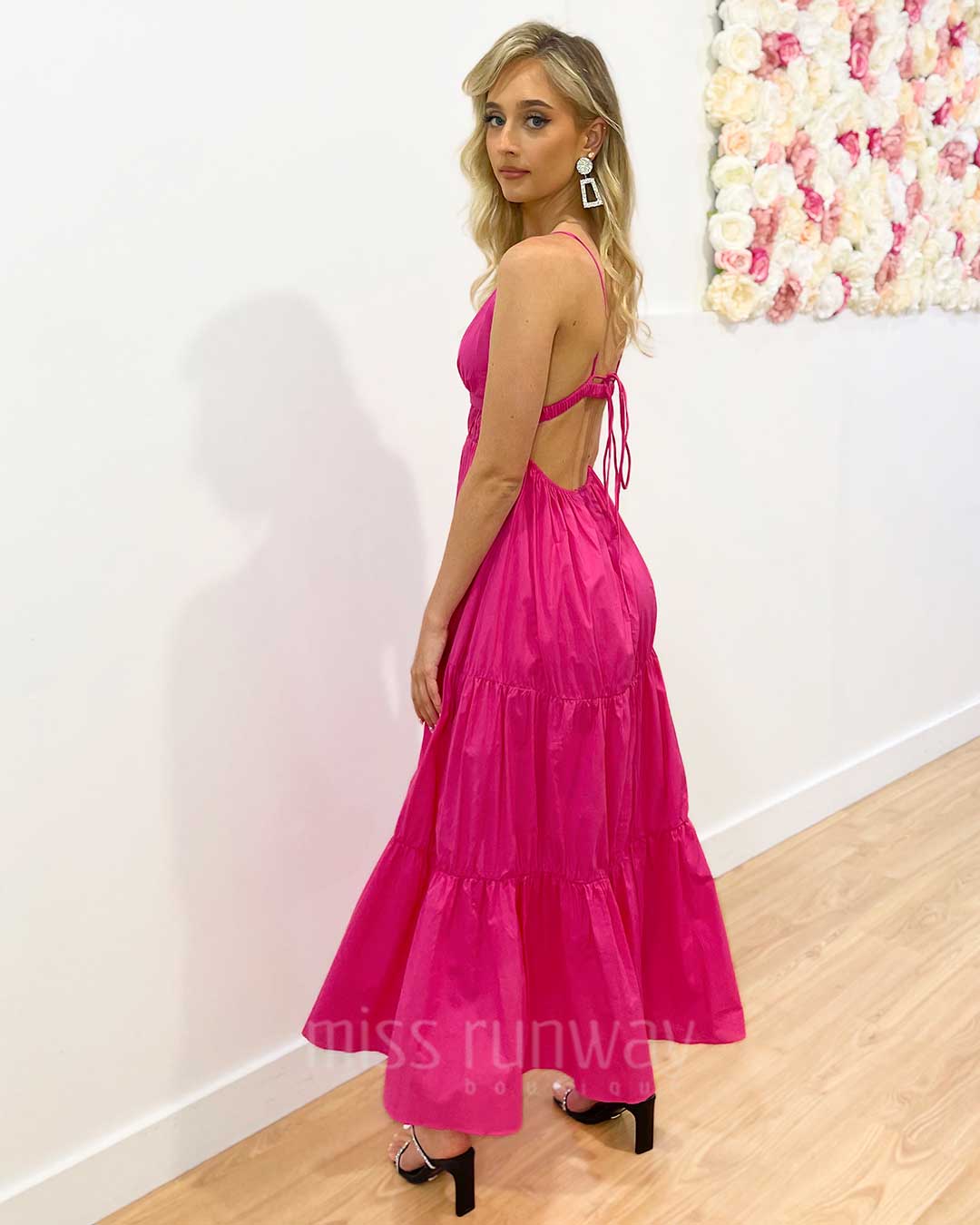 Gabby Maxi Dress - Hot Pink